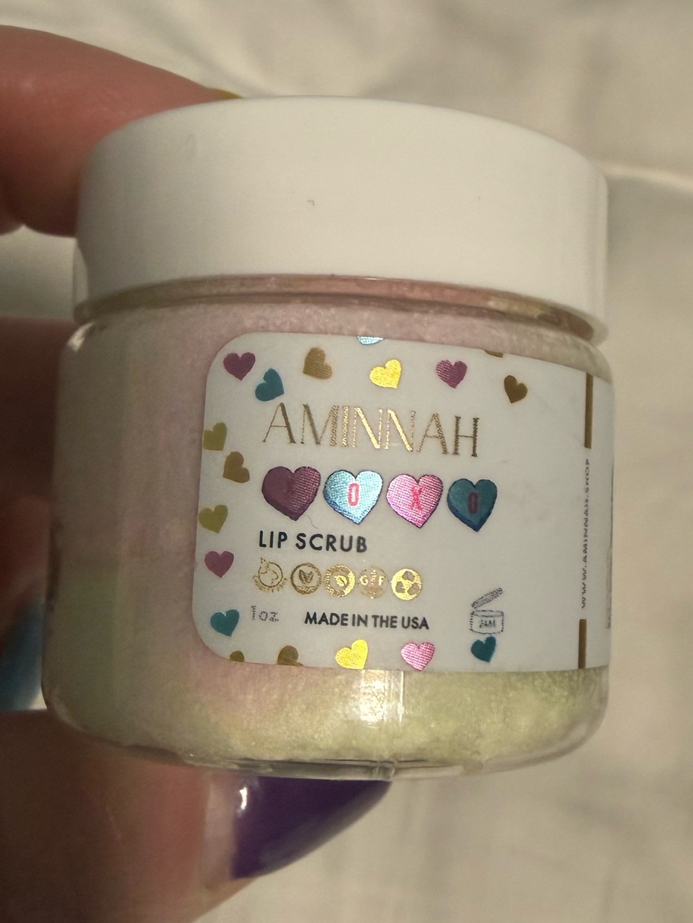Aminnah XOXO Lip Scrub! New